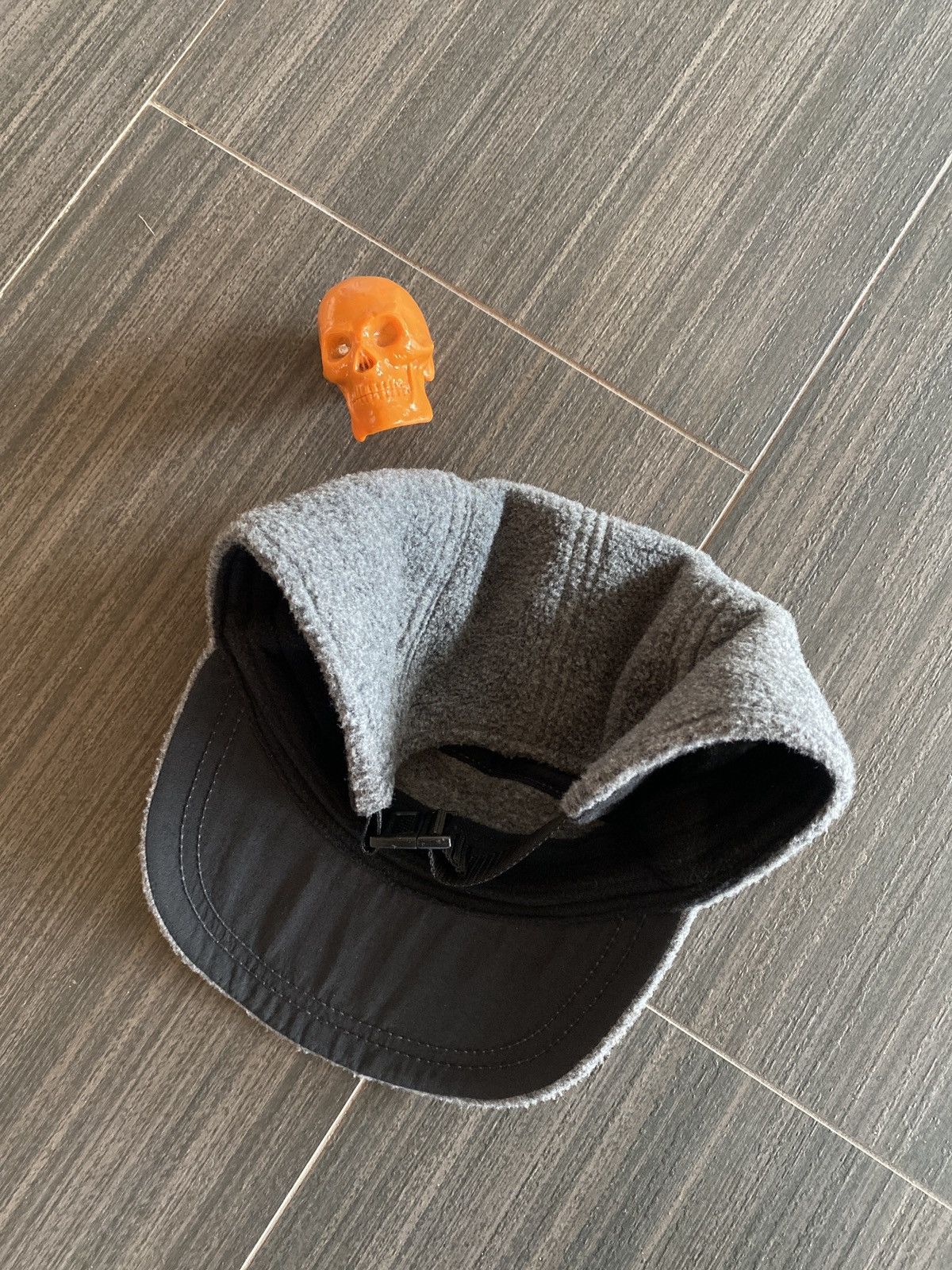 Lands' End × Vintage 90s usa made fleece cap Size ONE SIZE - 5 Thumbnail