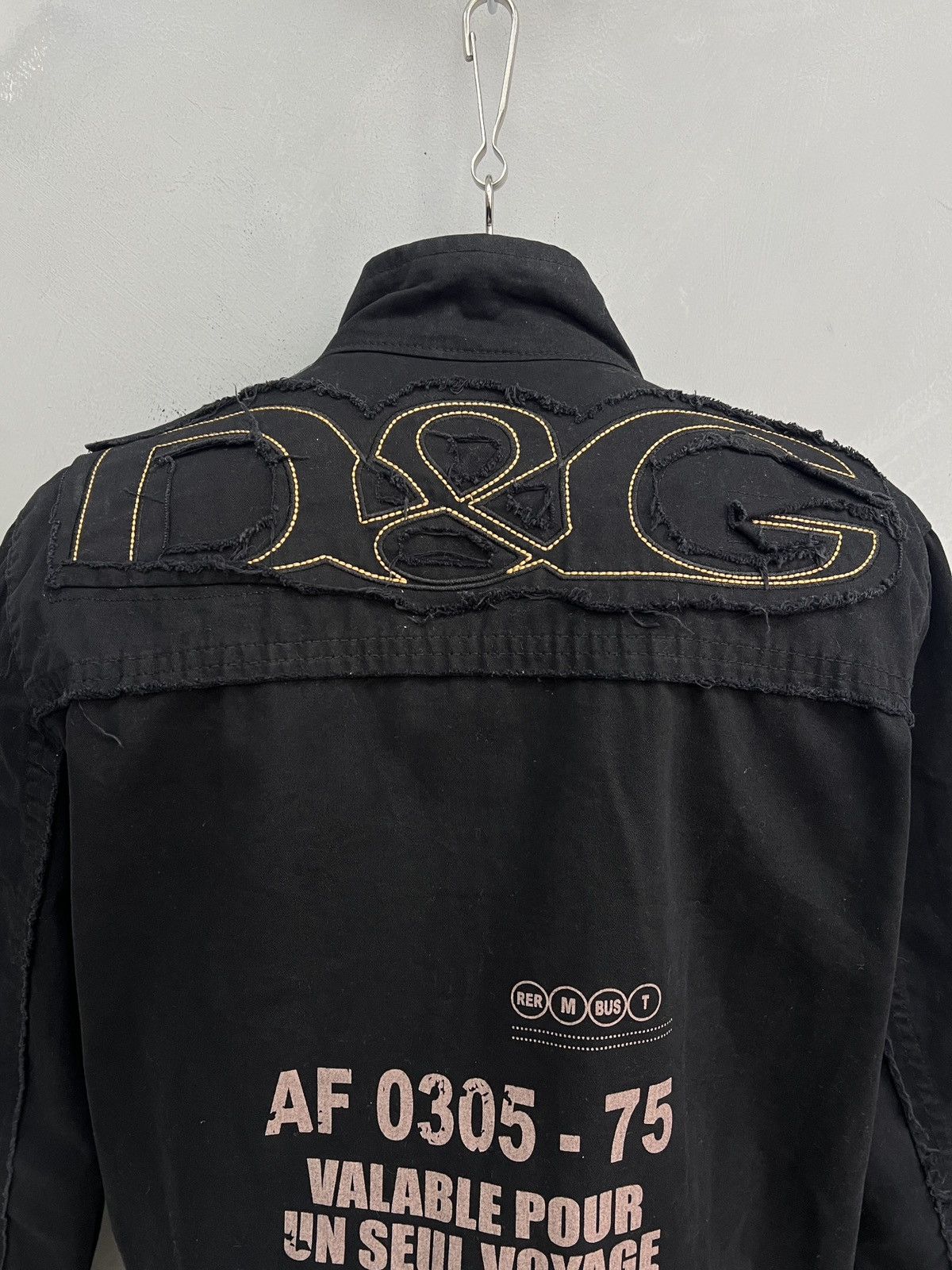 Dolce & Gabbana Dolce Gabbana archive FW 2005 distressed racing jacket y2k Size US M / EU 48-50 / 2 - 8 Thumbnail