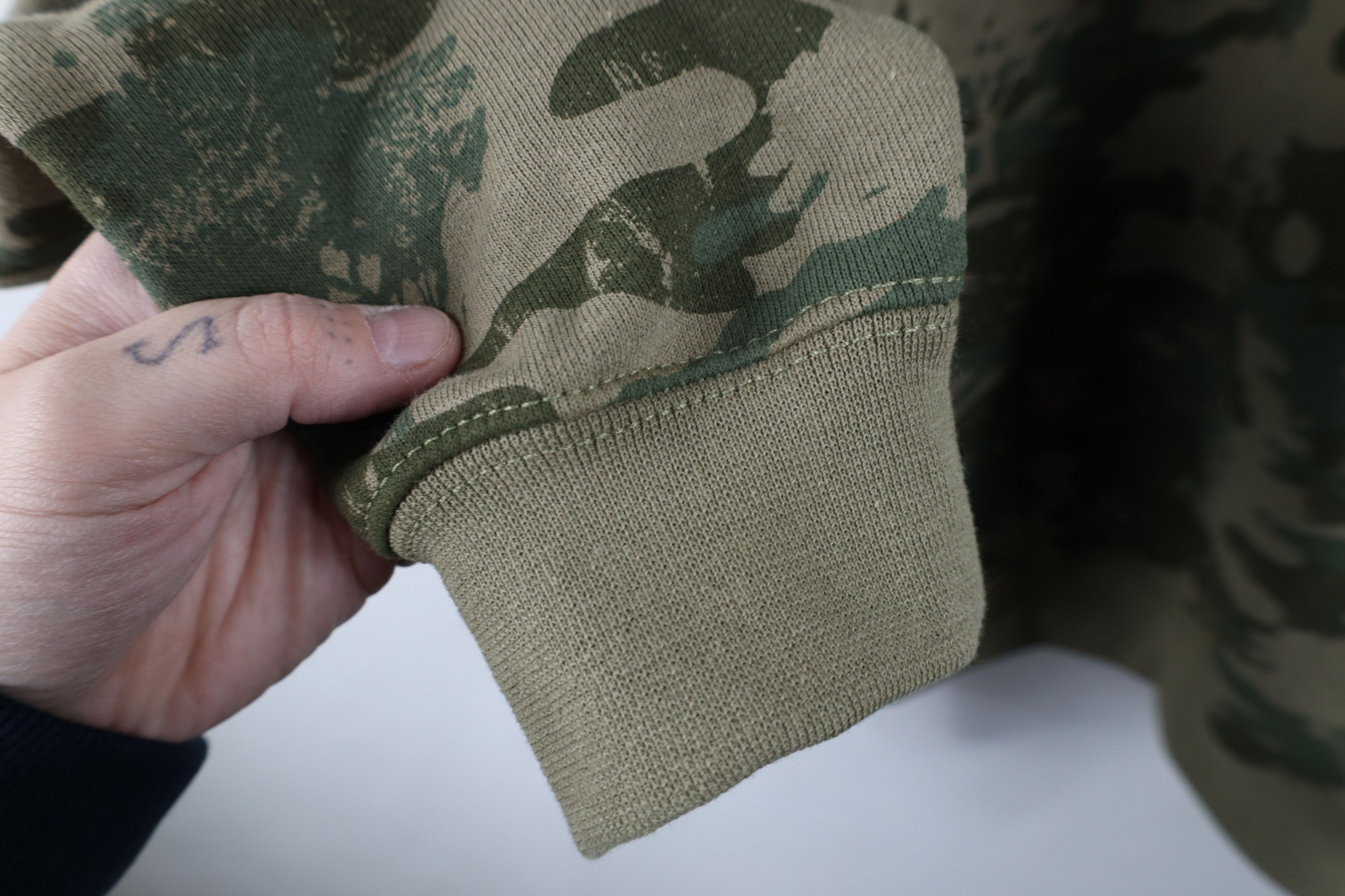 Carhartt New Carhartt Loose Fit Camouflage Hoodie Sweatshirt Green Size US S / EU 44-46 / 1 - 8 Thumbnail