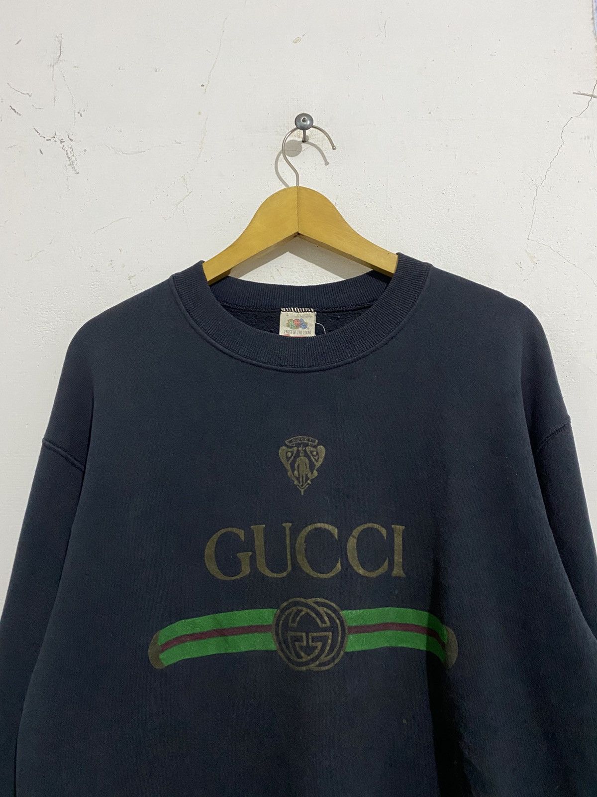 Vintage Vintage Gucci Boot 90s Sweatshirt Size US L / EU 52-54 / 3 - 1 Thumbnail