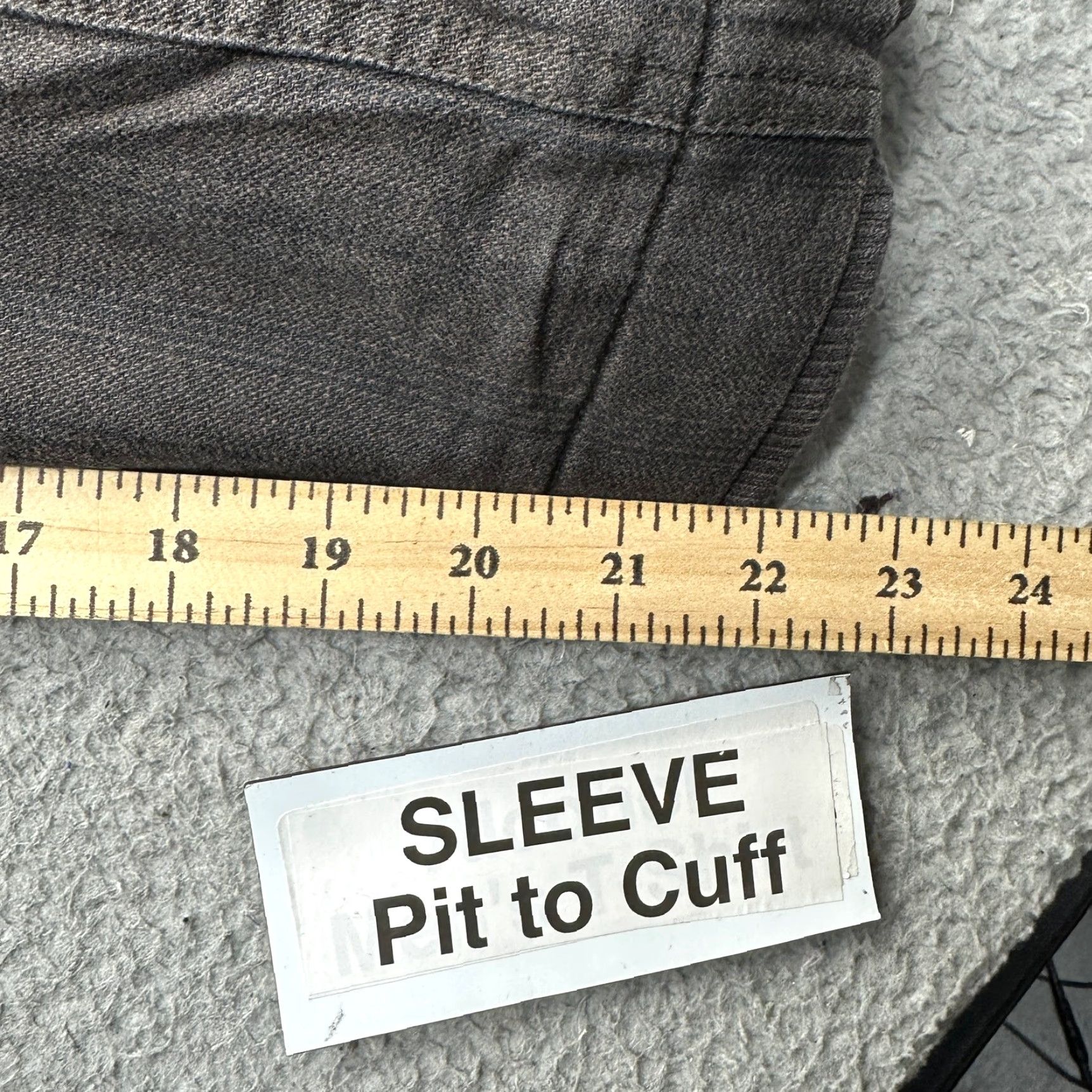 Vintage All-Son Jacket Striped Mens XL Zip Pockets Long Sleeve Shacket Military Black Size US XL / EU 56 / 4 - 4 Thumbnail