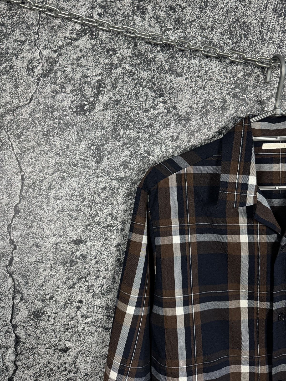 GU × Japanese Brand GU Plaid Long Sleeve Shirt Button Up Casual Japan Brand Sz S Size US S / EU 44-46 / 1 - 3 Thumbnail