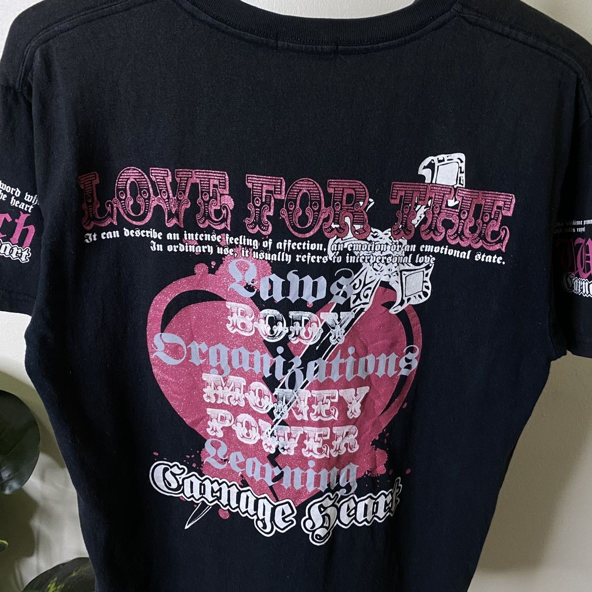 If Six Was Nine Beaumere Seditionaries Poem Cyber Gothic Punk Grunge LGB Size US M / EU 48-50 / 2 - 2 Thumbnail