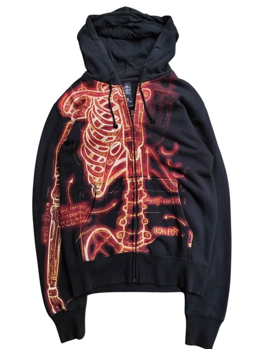 Japanese Brand 🔥Iron fist light skeleton zip hoodie🔥 Size US S / EU 44-46 / 1 - 1 Thumbnail