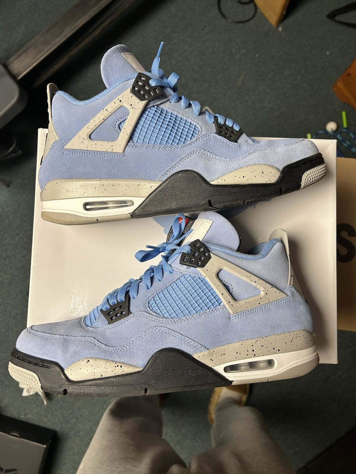 Jordan Brand Jordan 4 University Blue Size US 13 / EU 46 - 1 Thumbnail