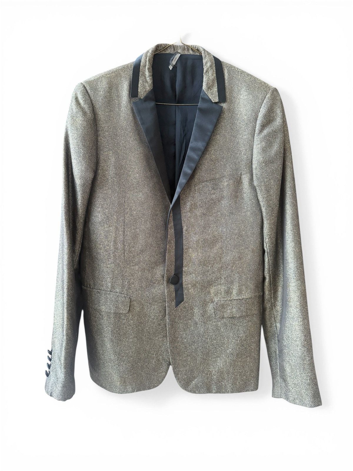 Dior Dior Homme AW08 ‘Lumière du Nord’ Gold Blazer Size 46S - 1 Thumbnail