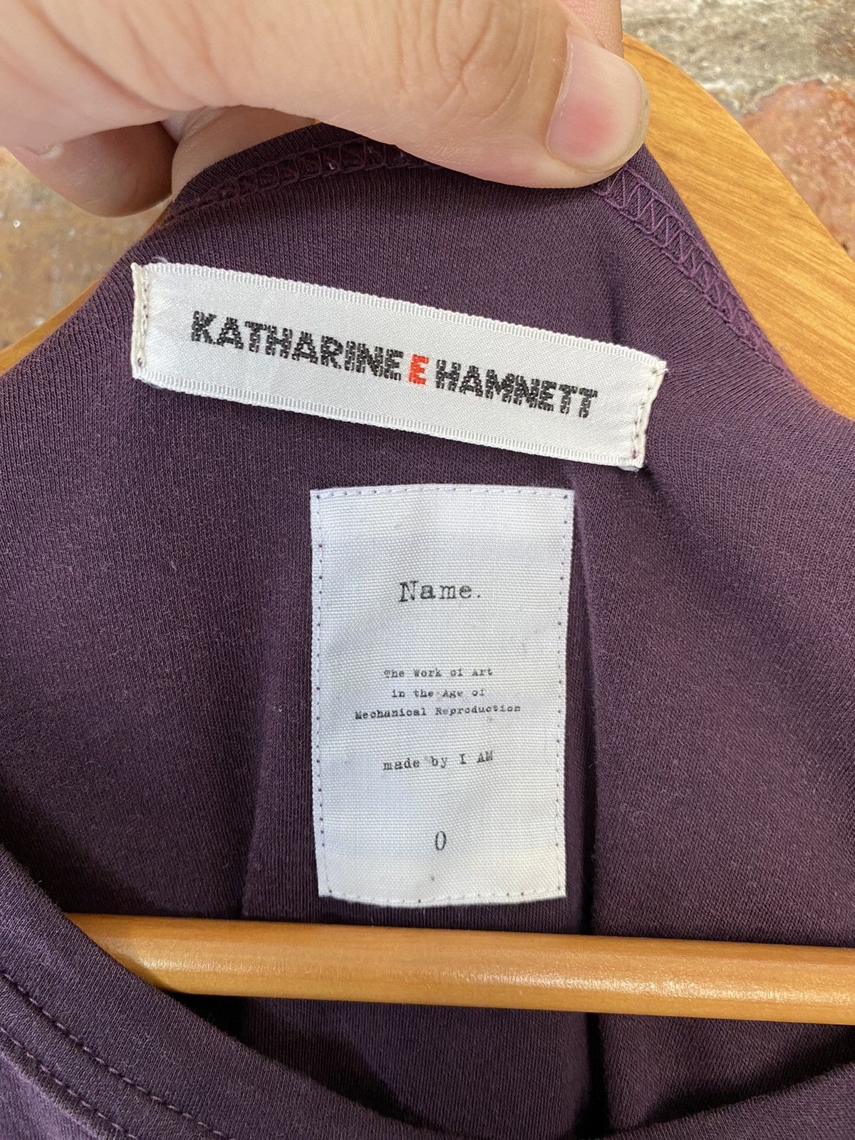 Japanese Brand × Katharine Hamnett London K. Hamnett X I am Japan Protest and survive Poem Oversize Size US M / EU 48-50 / 2 - 8 Thumbnail