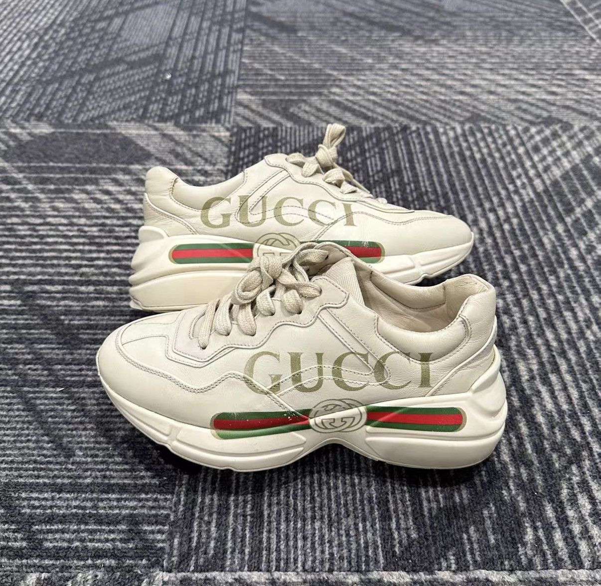 Gucci Gucci Rhyton Sneakers J42 Size US 5.5 / IT 35.5 - 4 Thumbnail
