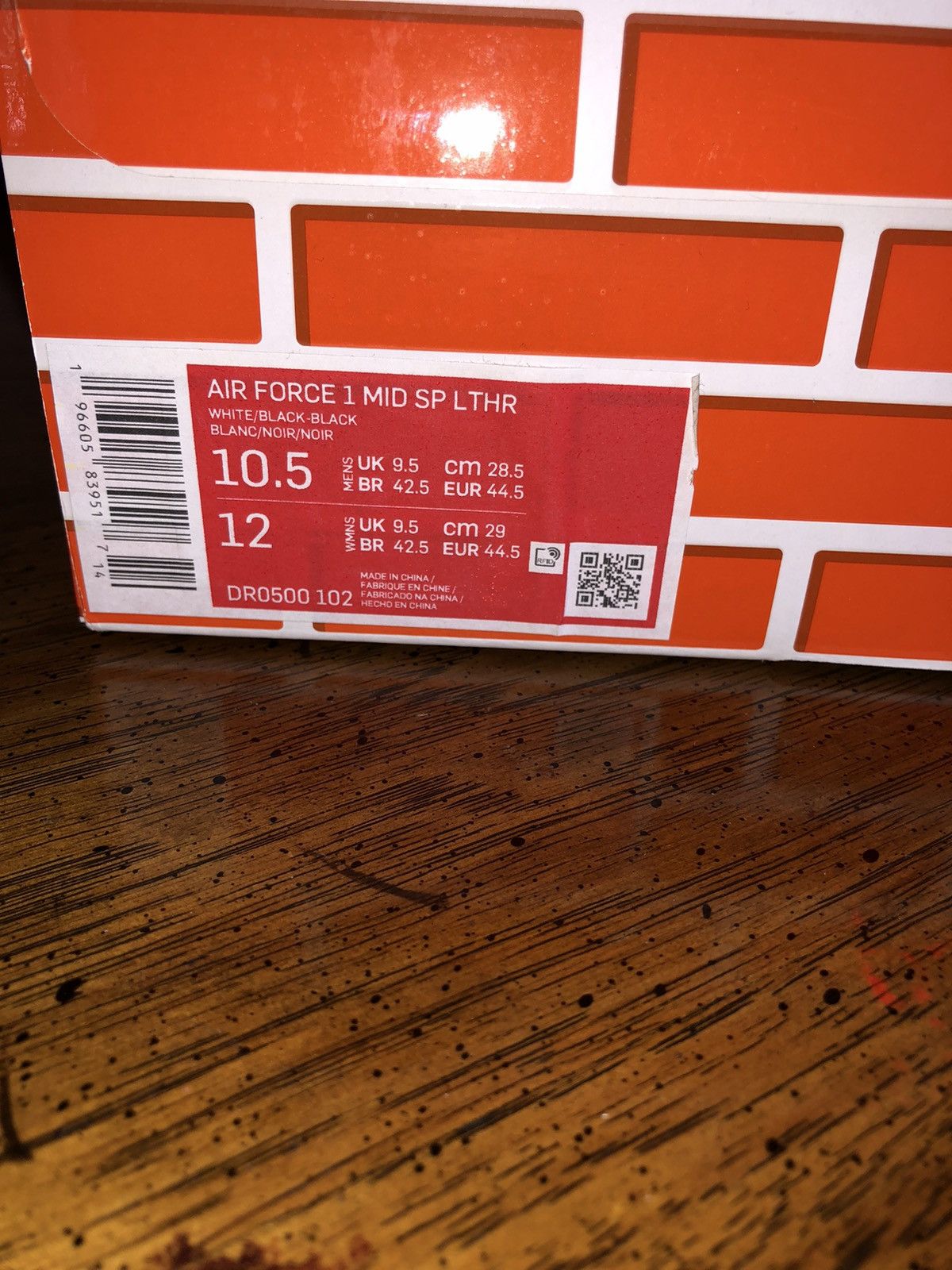 Nike × Off-White Air Force 1 Mid ‘Grim Reaper’ Size US 10.5 / EU 43-44 - 8 Thumbnail