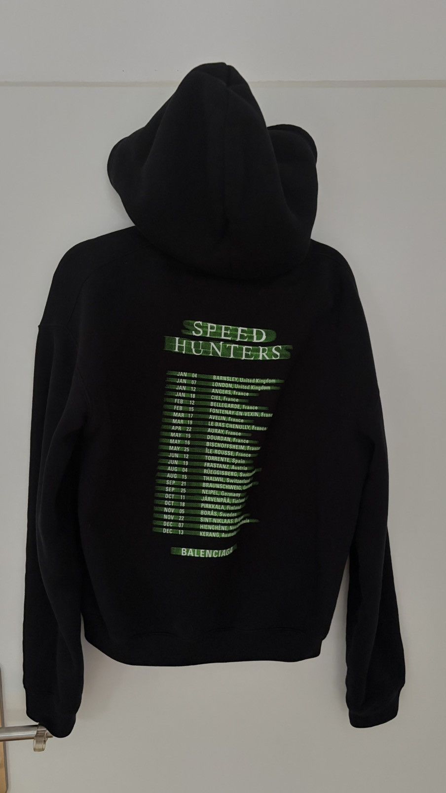 Balenciaga Balenciaga Speed Hunters Hoodie M Black Size US M / EU 48-50 / 2 - 2 Thumbnail