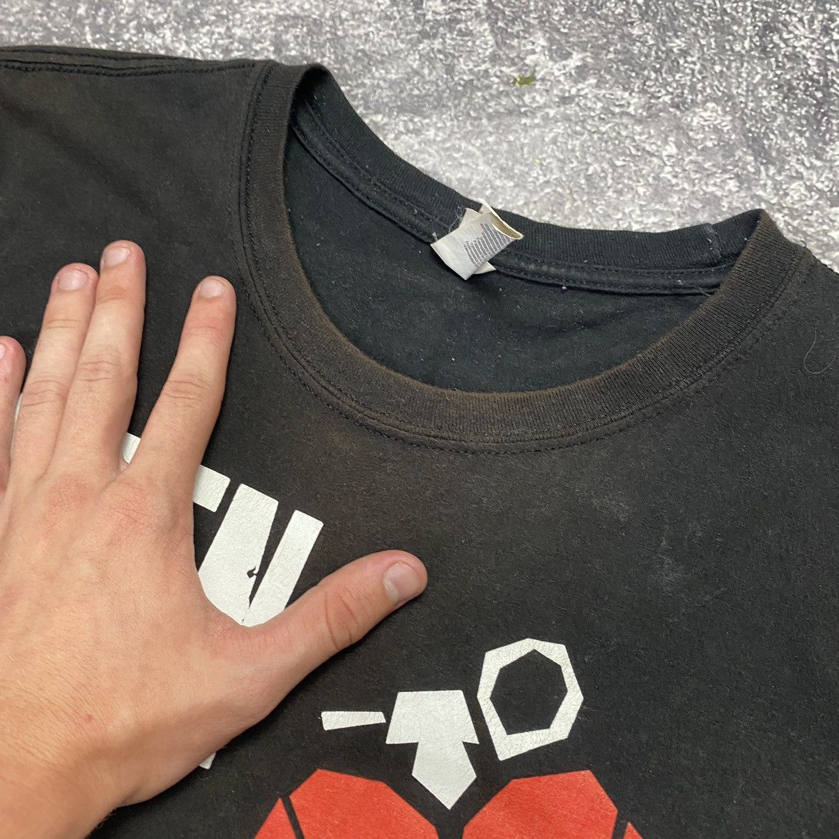 Band Tees Vintage Green Day American Idiot big logo 90’s tee Size US L / EU 52-54 / 3 - 8 Thumbnail
