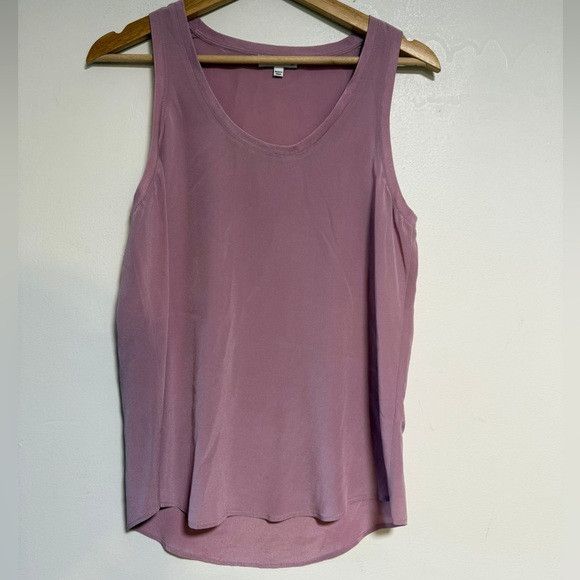 Equipment Equipment Femme Lavender Sleeveless Silk Top - Small Size S / US 4 / IT 40 - 2 Thumbnail