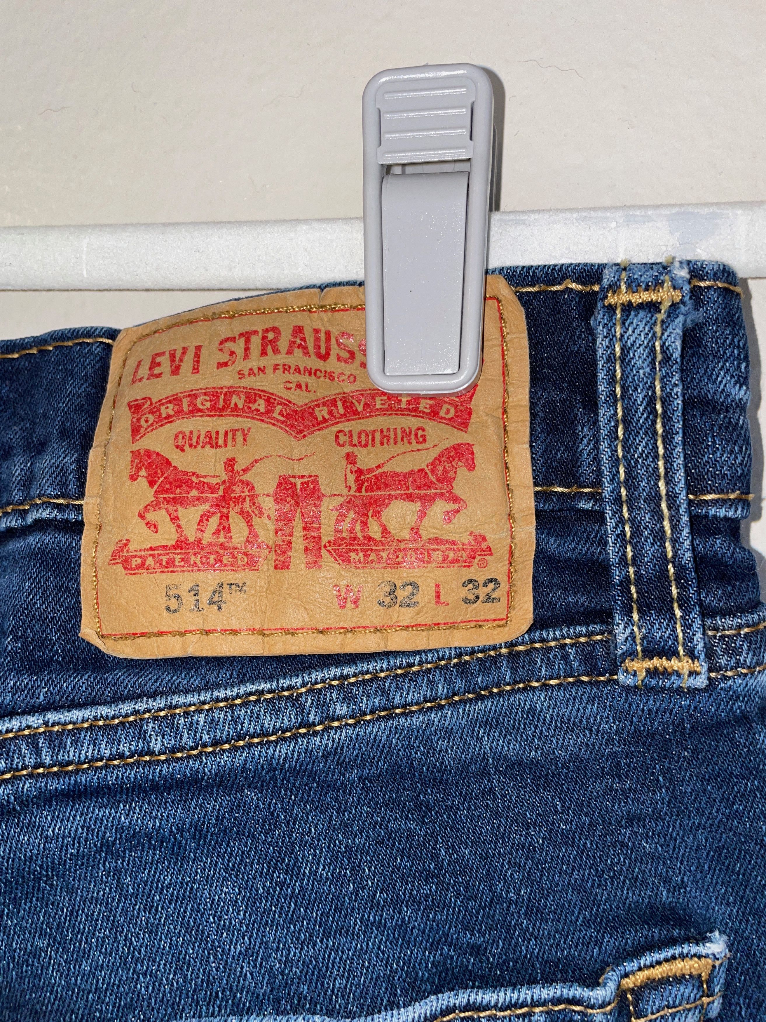 Levi's Vintage Clothing Levi's 514 Blue Jeans Size US 32 / EU 48 - 5 Thumbnail