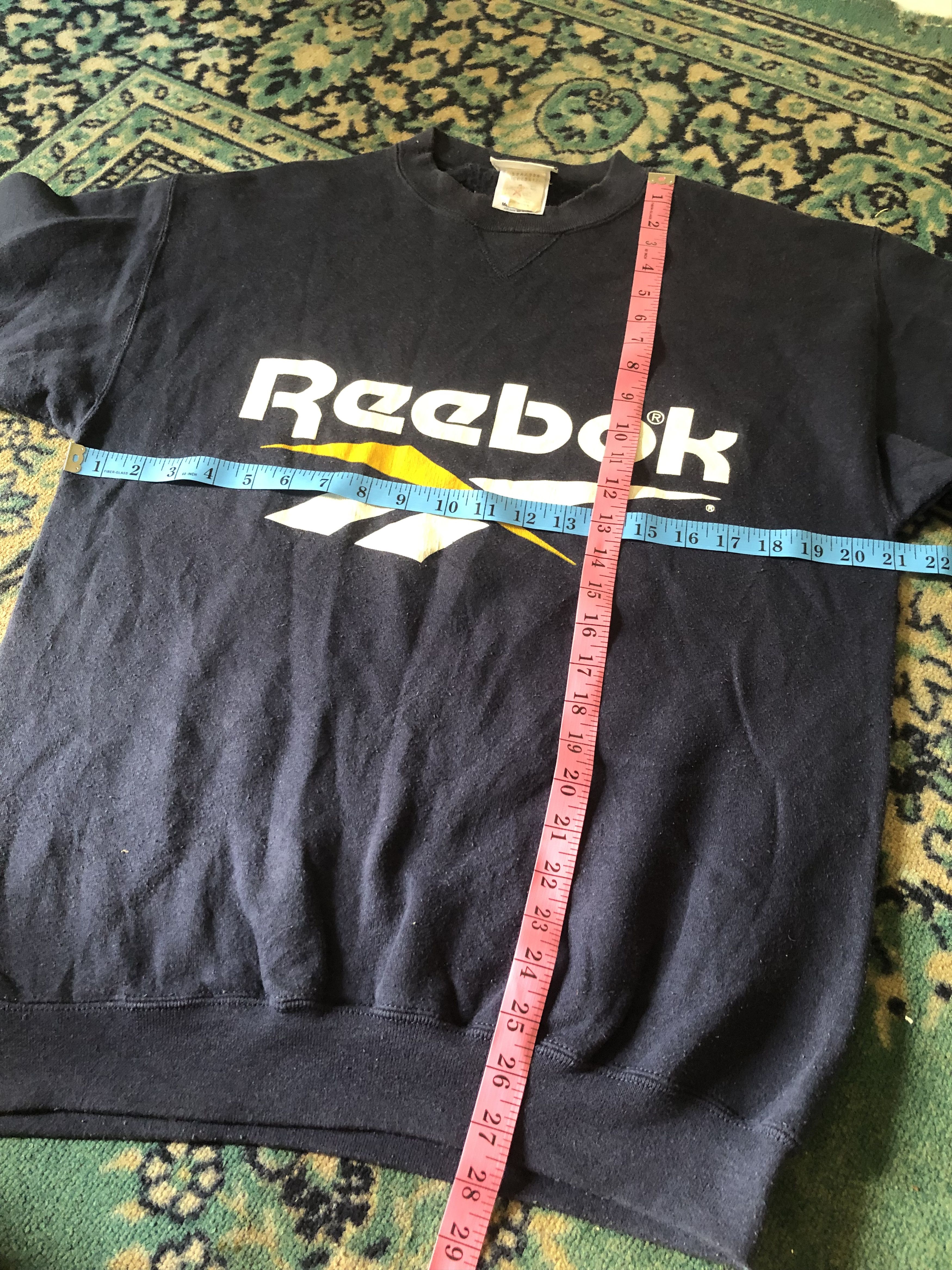 Reebok Vintage Reebok Sweatshirt 90s Big Logo Size US M / EU 48-50 / 2 - 5 Thumbnail