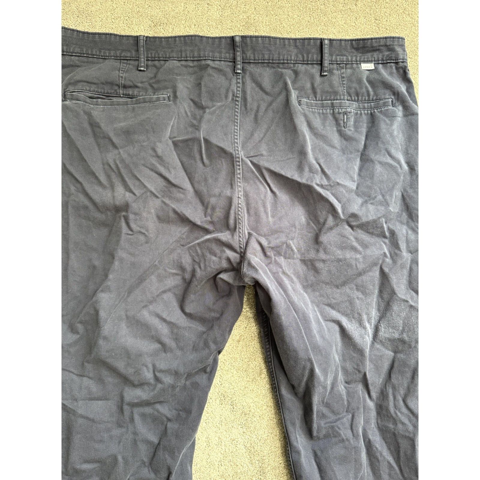 Levi's Levi's Men's Chino Pants Size 34x30 Straight Leg Cotton Twill Casual F/F Blue Size US 44 / EU 60 - 4 Thumbnail