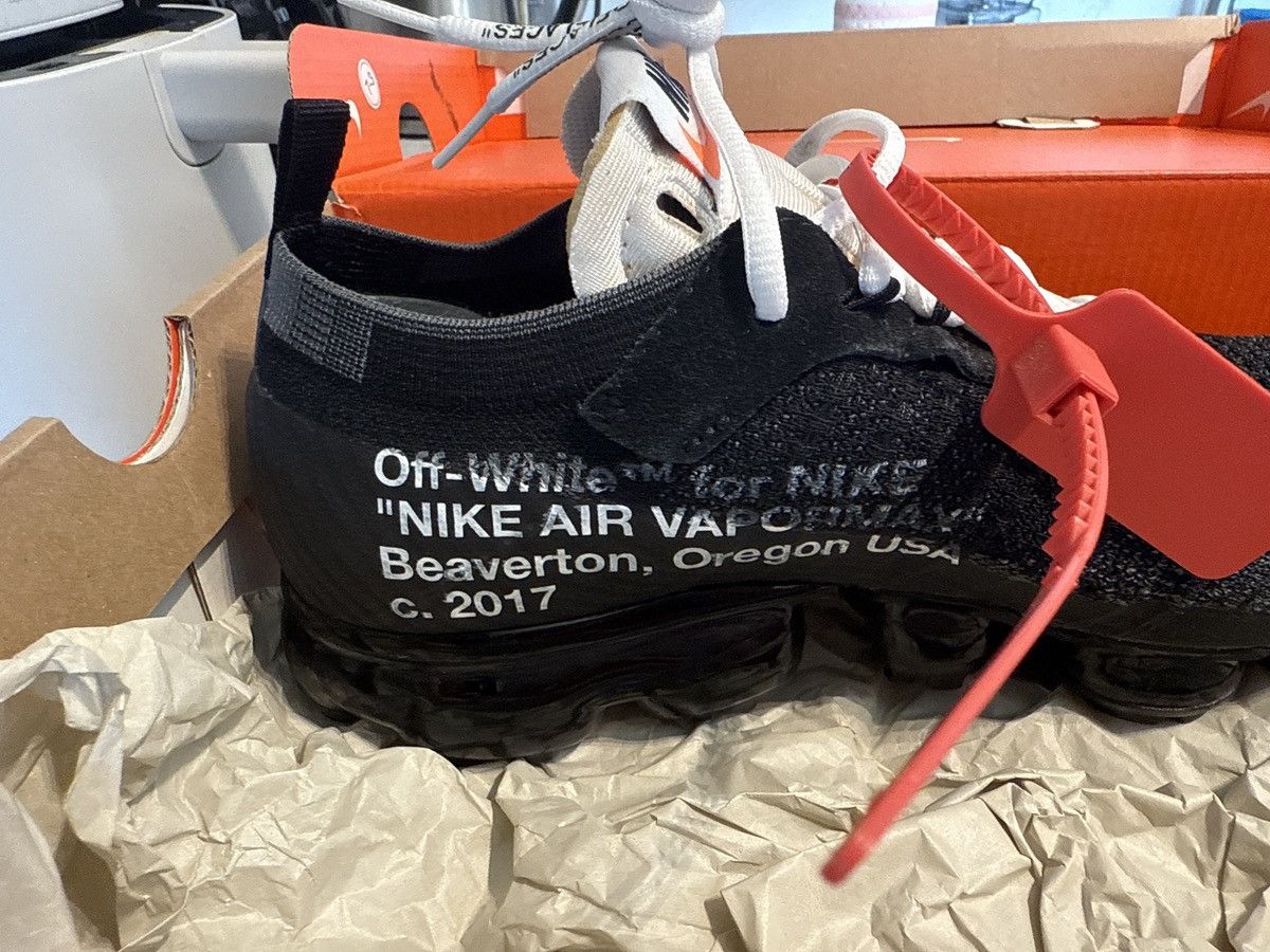 Nike × Off-White The 10: Nike Air Vapormax FK Size US 9.5 / EU 42-43 - 8 Thumbnail