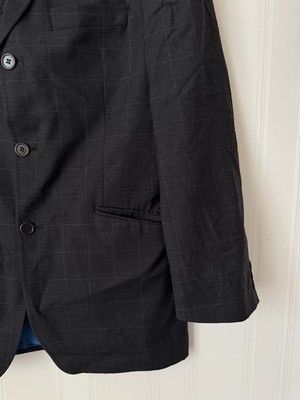 Balmain Balmain Paris Blazer Jacket Black 100%Wool Classic Suit Coat Size 50R - 6 Thumbnail