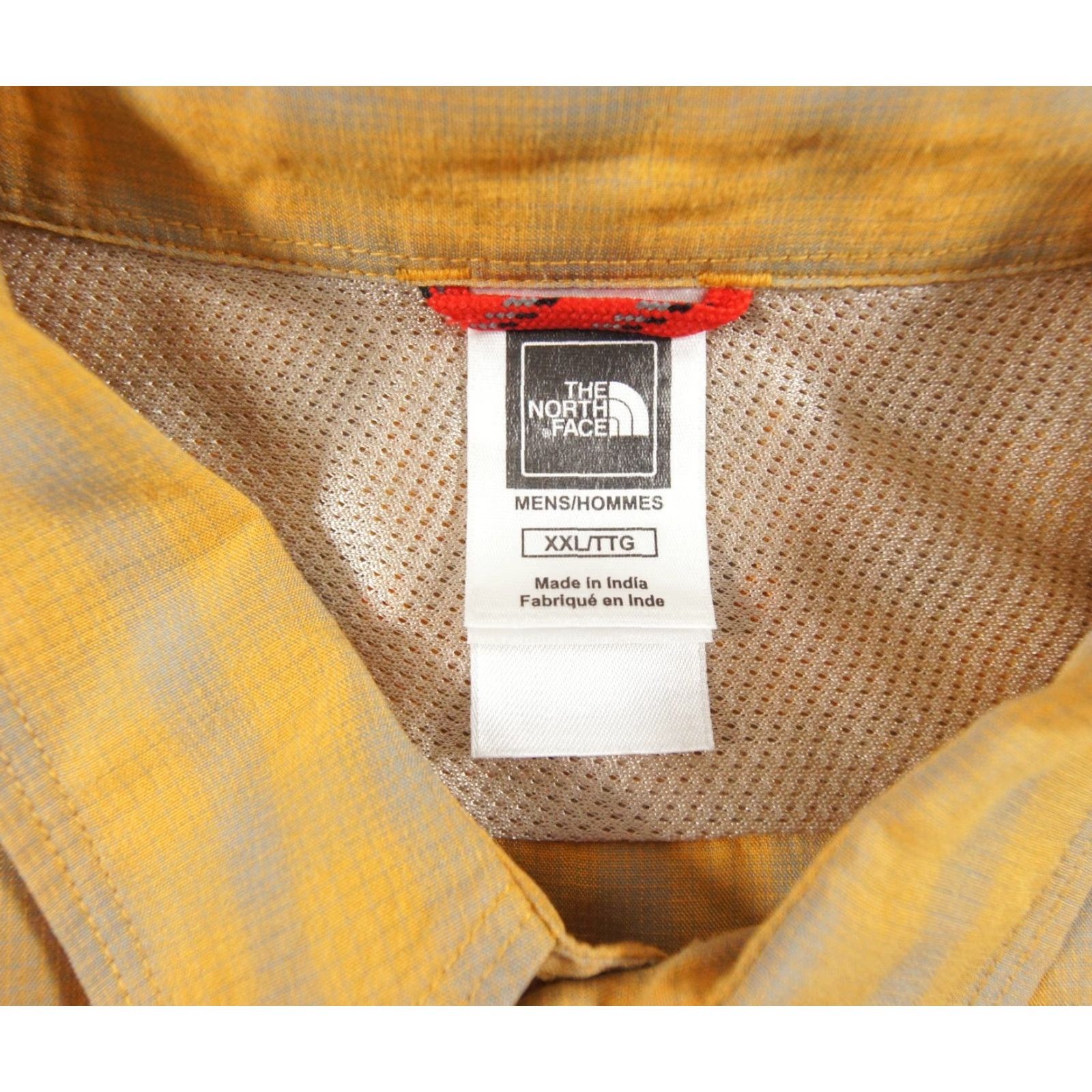 The North Face The North Face Shirt Mens 2XL Yellow Button Down Short Sleeve Outdoors Camp Hike Casual Size US XXL / EU 58 / 5 - 7 Thumbnail