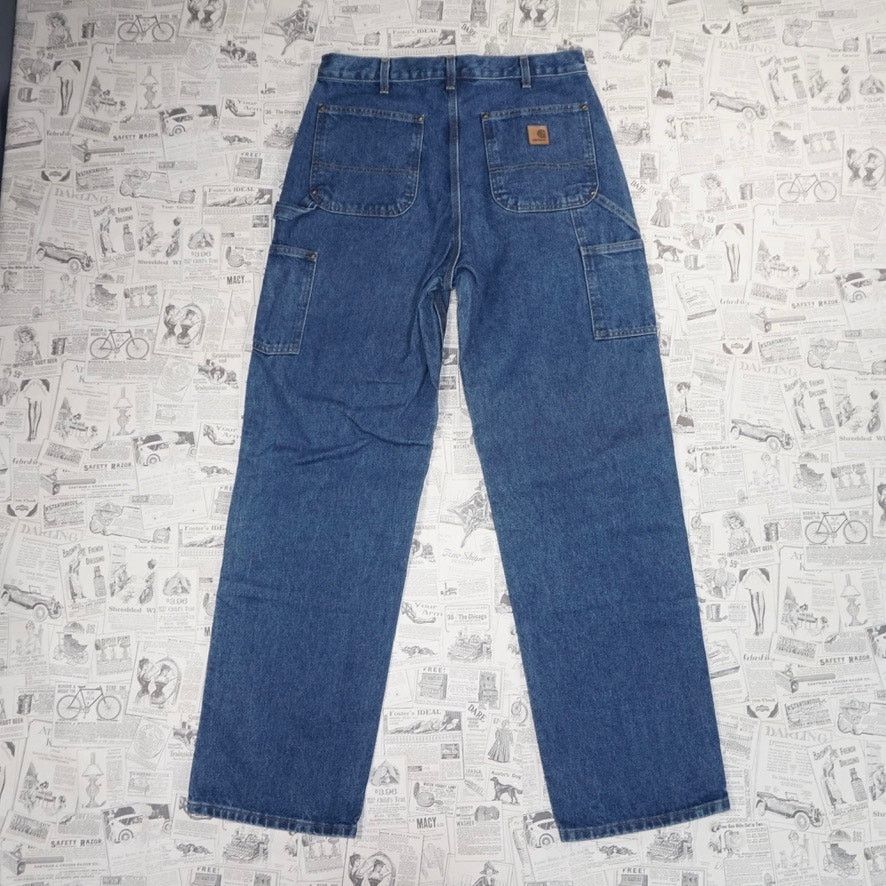 Carhartt 34x34 - Vintage Y2K Carhartt double knee rivet 2000s jeans Size US 34 / EU 50 - 2 Thumbnail