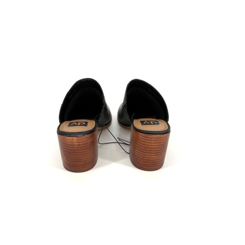 Dolce Vita Dolce Vita Women’s Comfort Nero Stacked Block Heel Mules Size US 9 / IT 39 - 6 Thumbnail