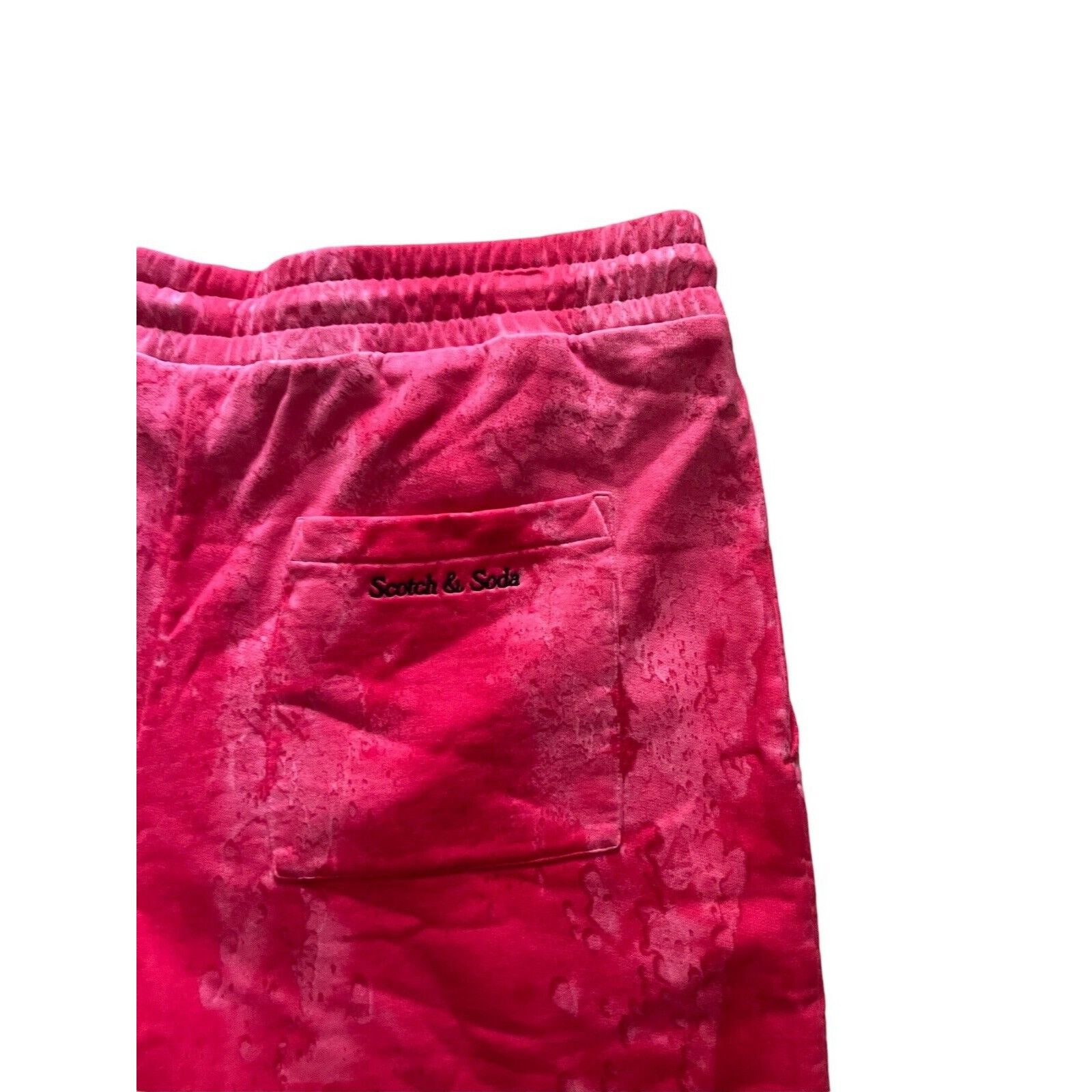 Scotch & Soda Scotch & Soda Mens Pink Oil Dye Sweat Shorts $118 Size XL Size US 36 / EU 52 - 2 Thumbnail