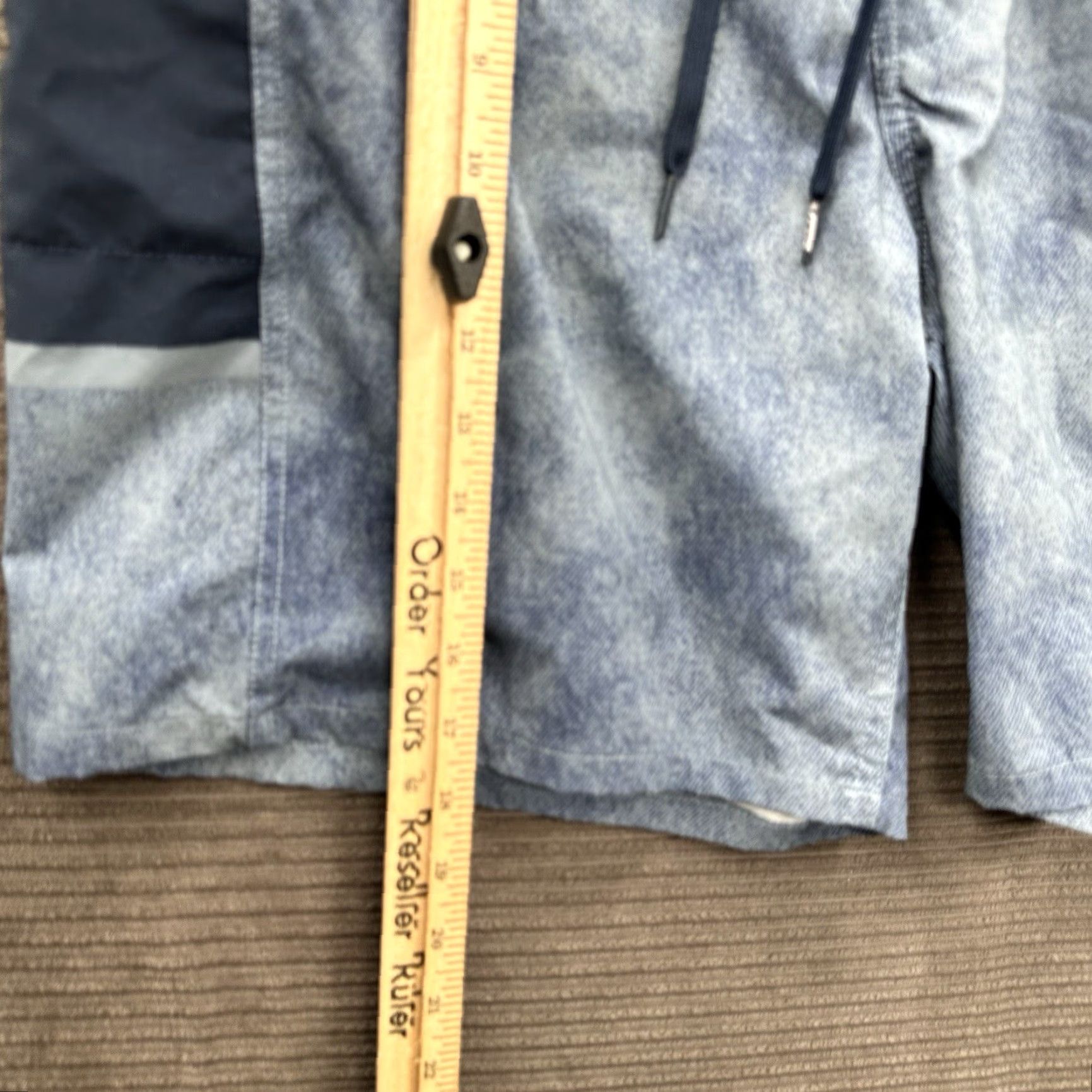 Vans VANS Board Shorts Men 36 Blue Mirage Polyester Beach Swimming Weekend Vacation Navy Multicolor 5-Pocket Zipper Logo Inseam 8 in Casual Summer Mens Size US 36 / EU 52 - 5 Thumbnail