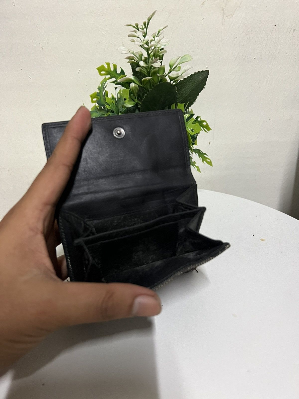 Gucci × Vintage Vintage Gucci Wallet Distresses Size ONE SIZE - 3 Thumbnail