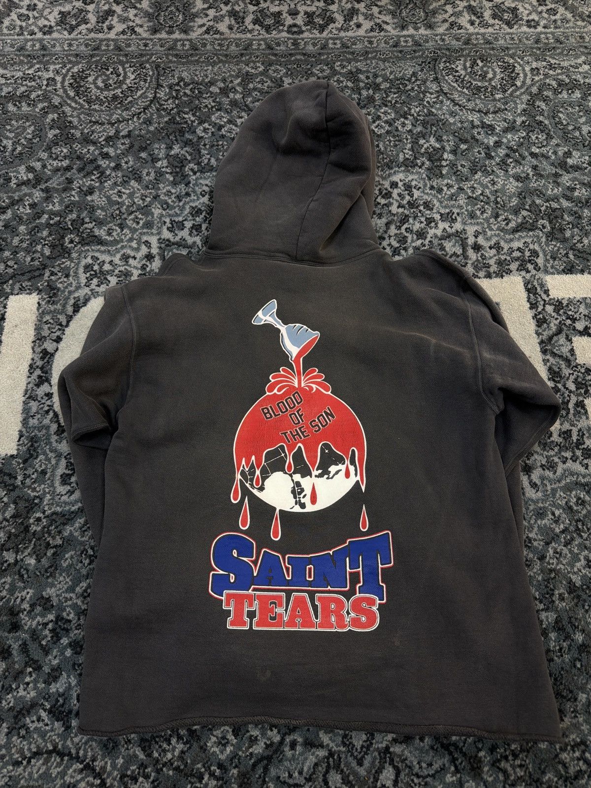DENIM TEARS × Saint Michael Saint Michael Denim Tears Holy Grail Hoodie black Size US L / EU 52-54 / 3 - 2 Thumbnail