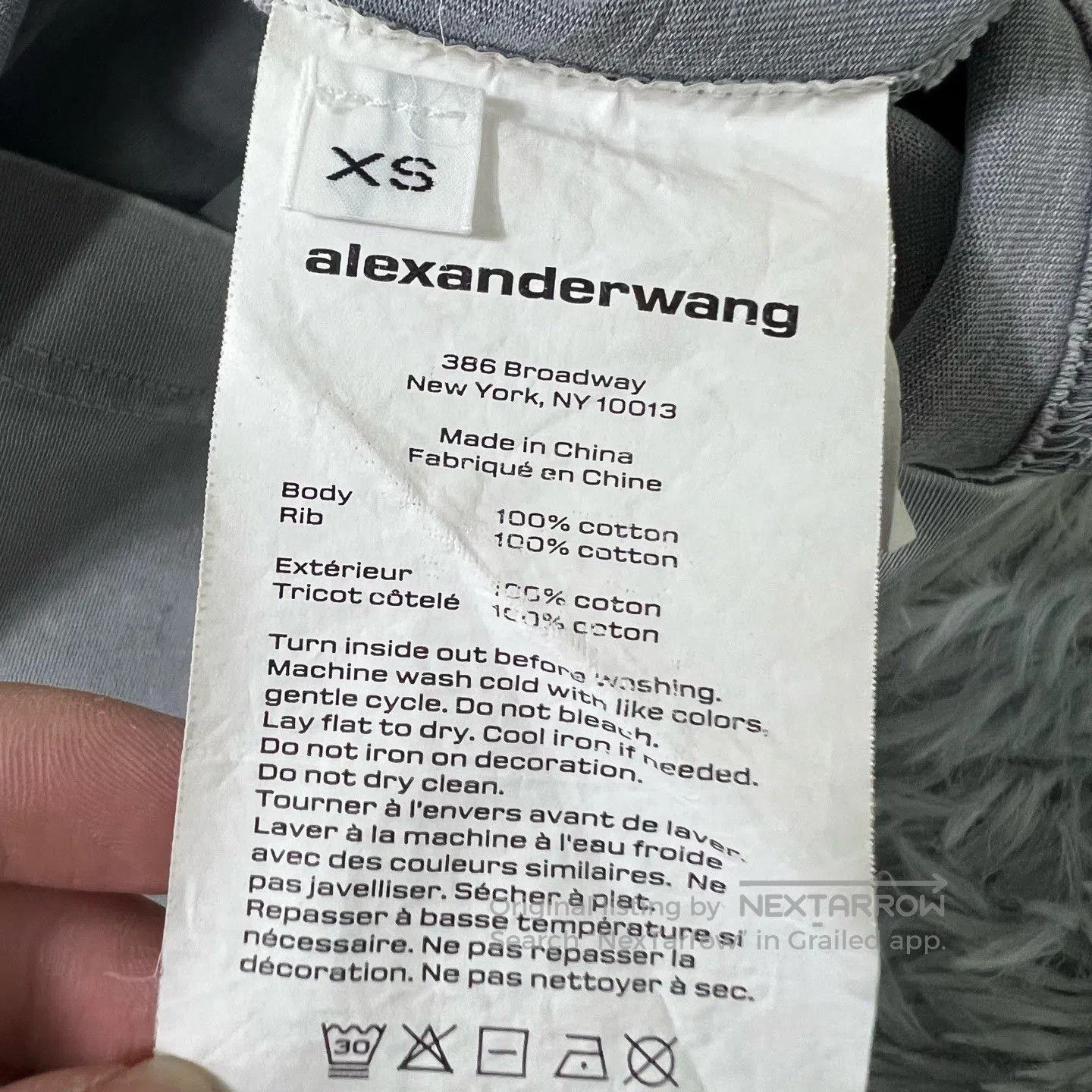 Alexander Wang Alexander Wang Long-Sleeve Top XS. Size XS / US 0-2 / IT 36-38 - 4 Thumbnail