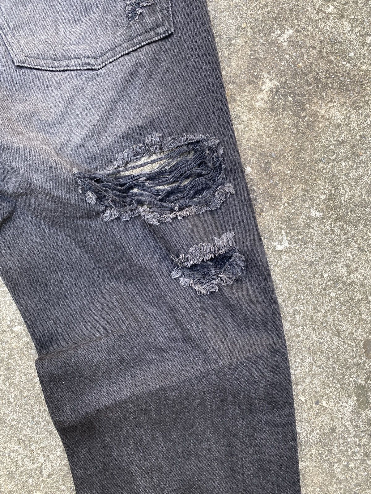 Japanese Brand Sex Pot Revenge Studded Distressed Design Denim Size US 30 / EU 46 - 14 Thumbnail