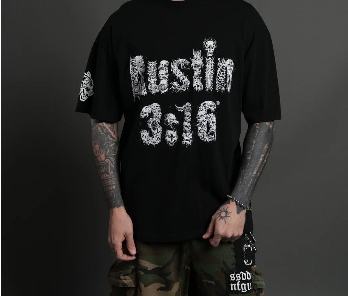 Darc Sport DARC SPORT X WWE STONE COLD STEVE AUSTIN RIDDICK SHIRT - M Size US M / EU 48-50 / 2 - 3 Thumbnail