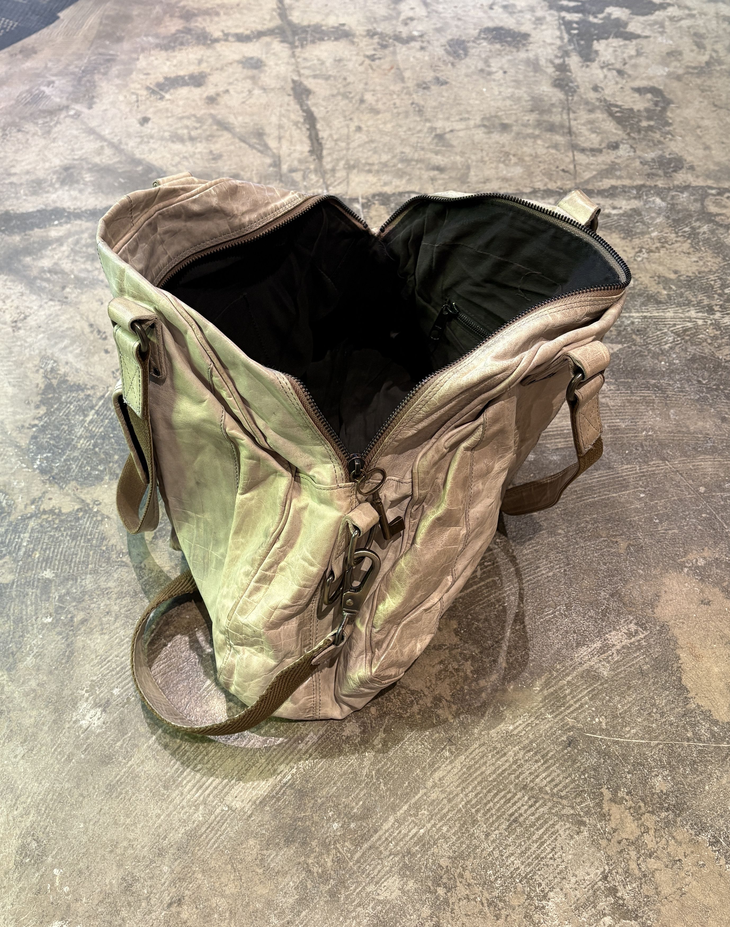 Other Japanese Y2K ZER Horse Leather Embossed 2Way Boston Bag Size ONE SIZE - 5 Thumbnail