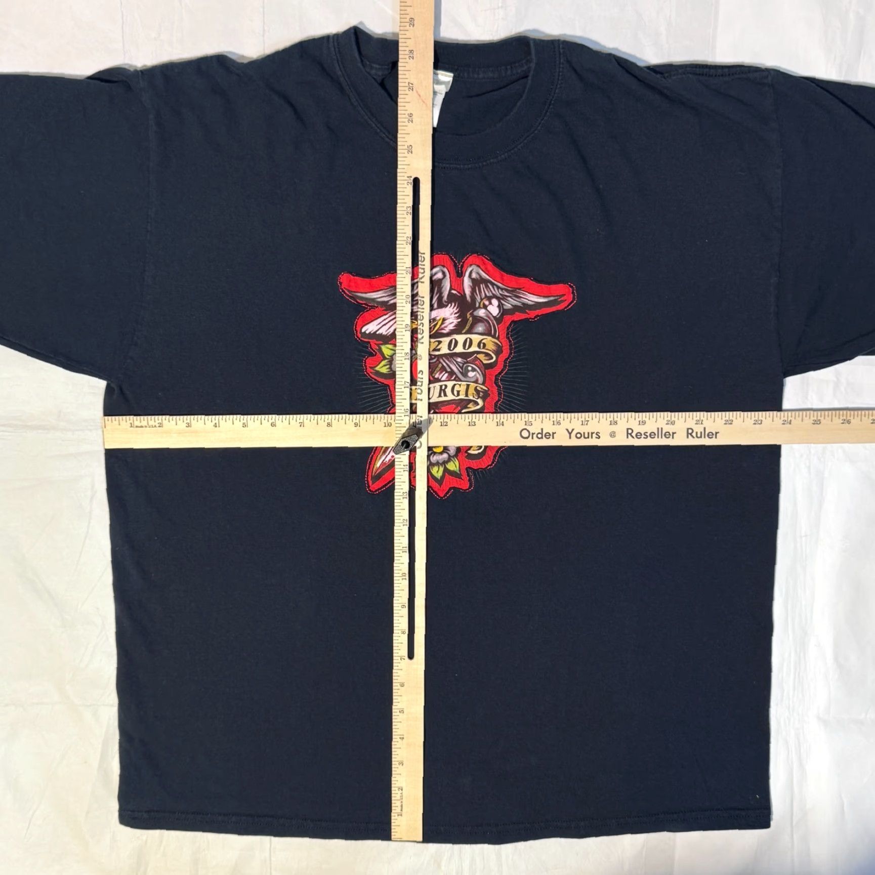 Vintage Sturgis Shirt Black XL T-Shirt Logo 2006 Vintage Men Short Sleeve Crew Neck Size US XL / EU 56 / 4 - 4 Thumbnail