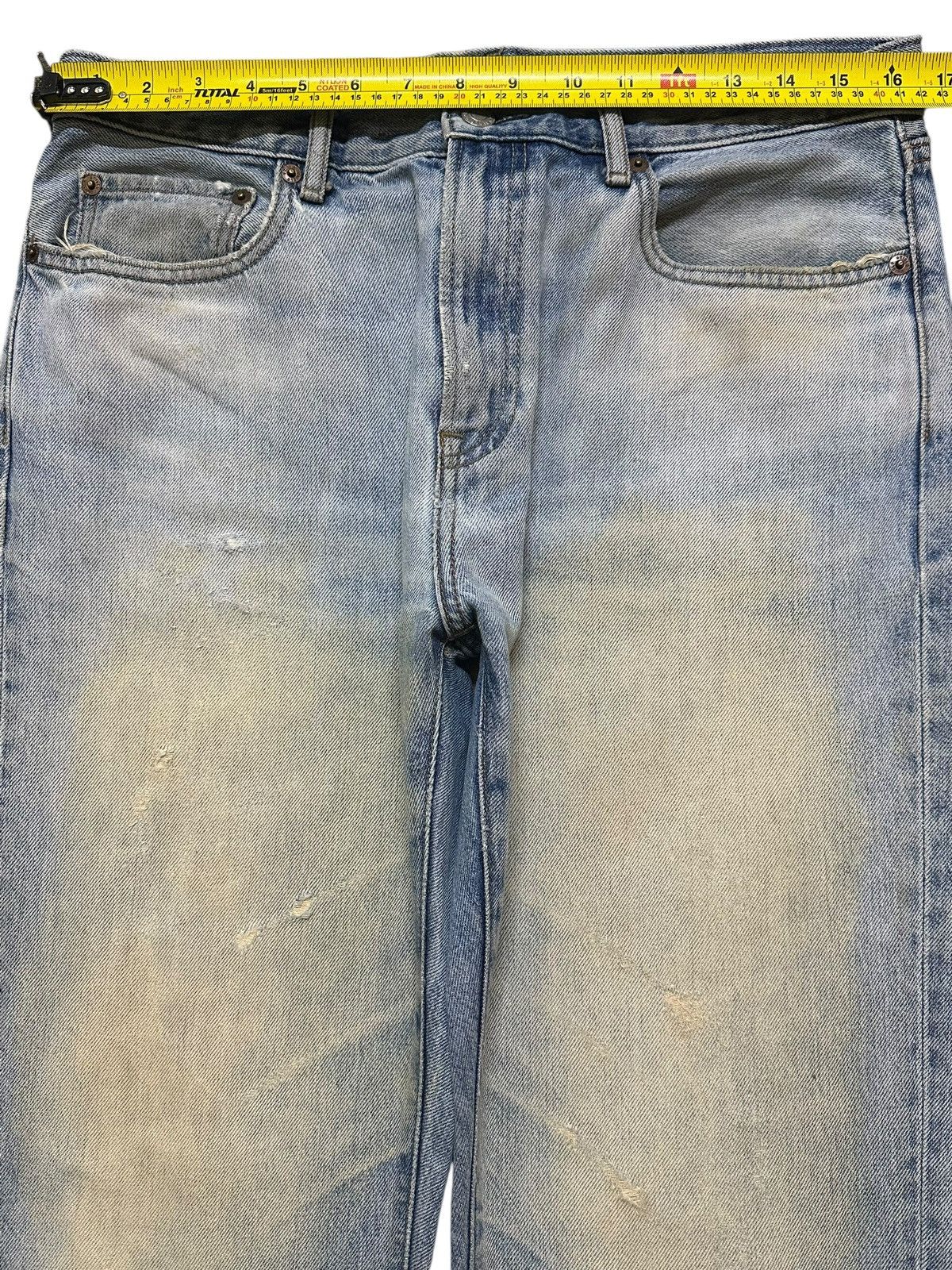 Uniqlo Vintage Japanese Uniqlo Mud Wash Faded Distress Style Loose Size US 32 / EU 48 - 11 Thumbnail