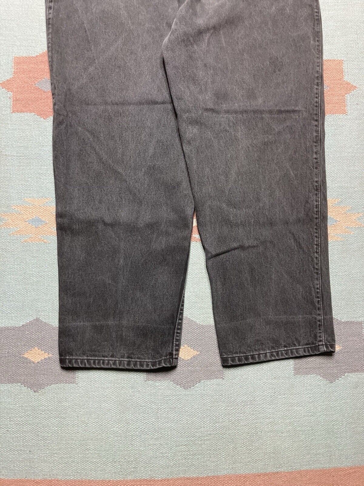 Levi's × Vintage VTG Levi’s 545 jeans loose baggy wide leg skater black 42x30 Size US 42 / EU 58 - 2 Thumbnail
