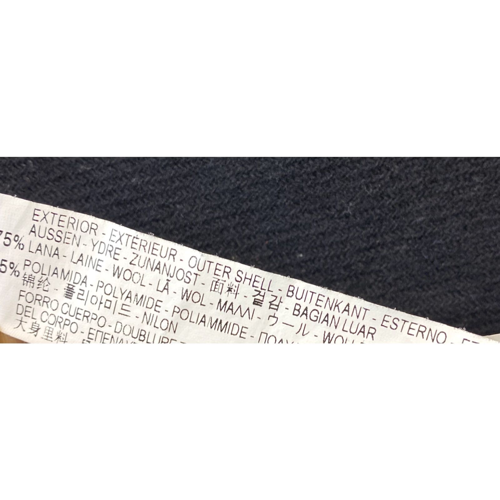 Zara VINTAGE Zara Women Jacket Short Wool Cashmere Blend Zip Outwear Black XS Women 2010s Coat Size 26" / US 2 / IT 38 - 5 Thumbnail