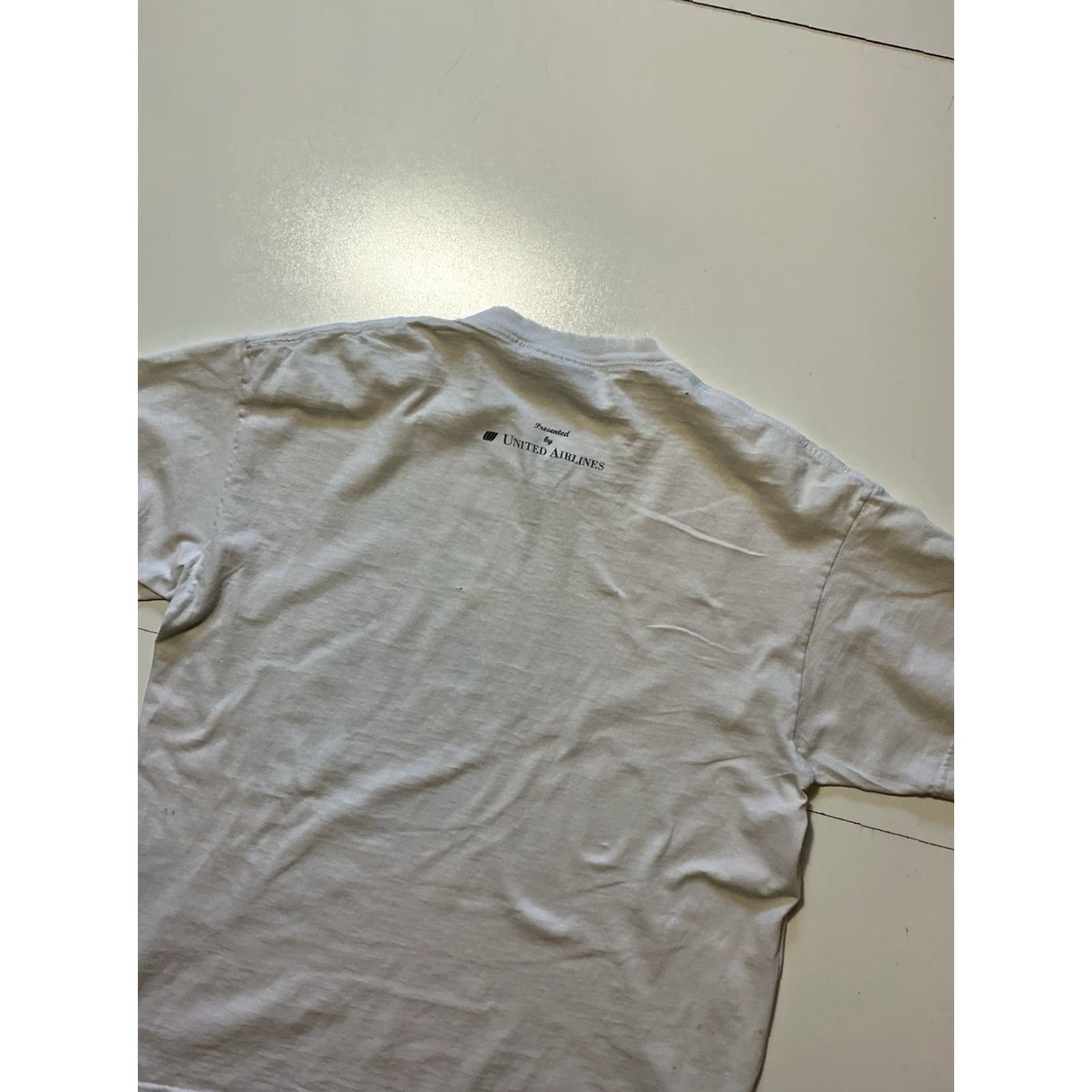 Lee VINTAGE Lee Infiniti US Open 1997 Tennis Graphic White Short Sleeve T-Shirt Sz.L Shirt Mens Size US L / EU 52-54 / 3 - 5 Thumbnail