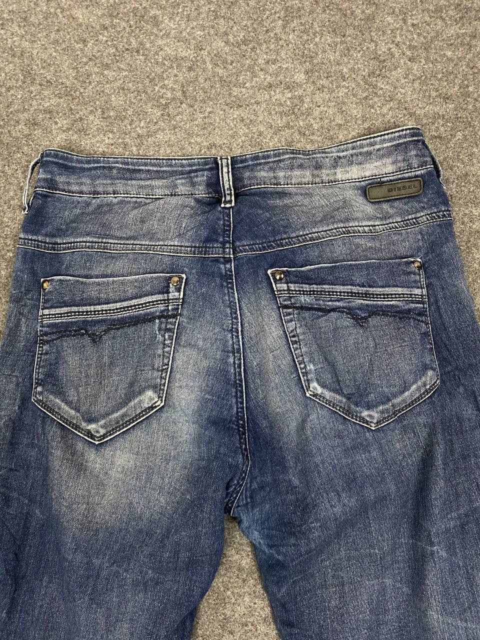 Diesel diesel sweatpants distressed denim Size 30" / US 8 / IT 44 - 3 Thumbnail