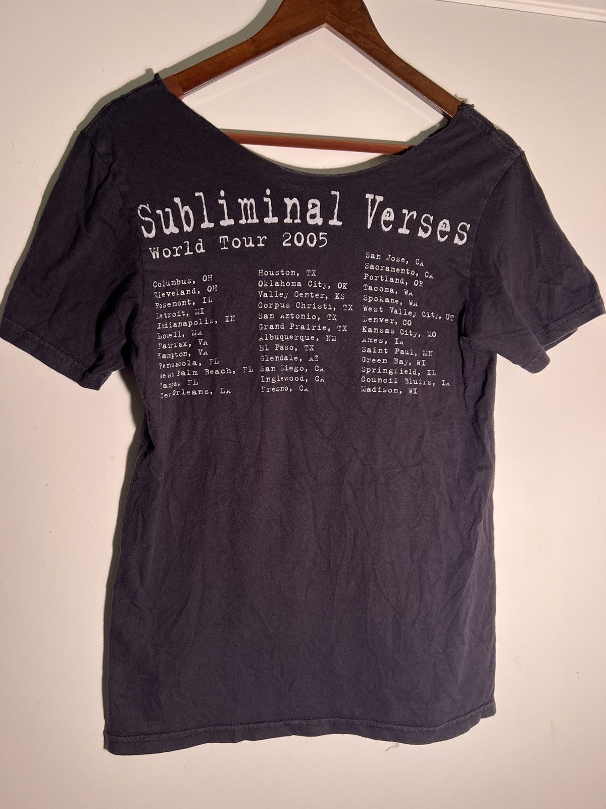 Band Tees Y2K 2000’s Vintage Slipknot Subliminal Verses Metal T Shirt Size US L / EU 52-54 / 3 - 2 Thumbnail