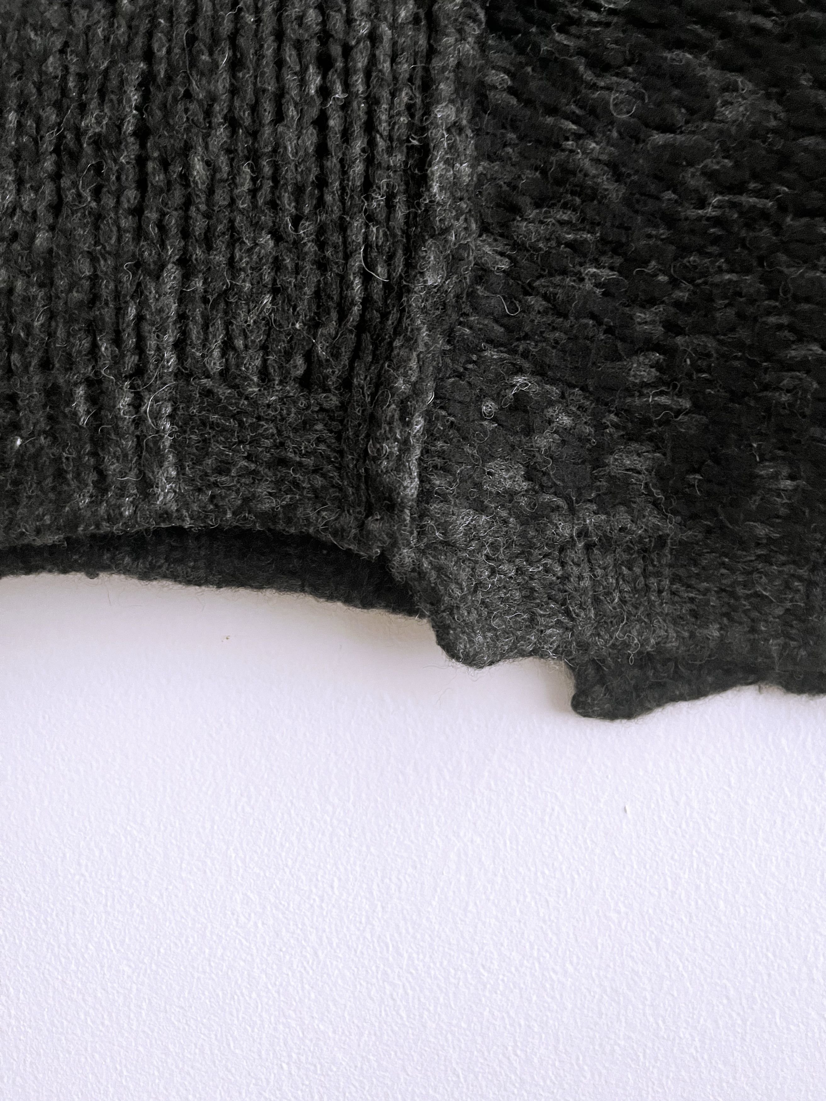 Isabel Benenato superfine alpaca knit sweater/ asymmetrical hem Size US S / EU 44-46 / 1 - 6 Thumbnail