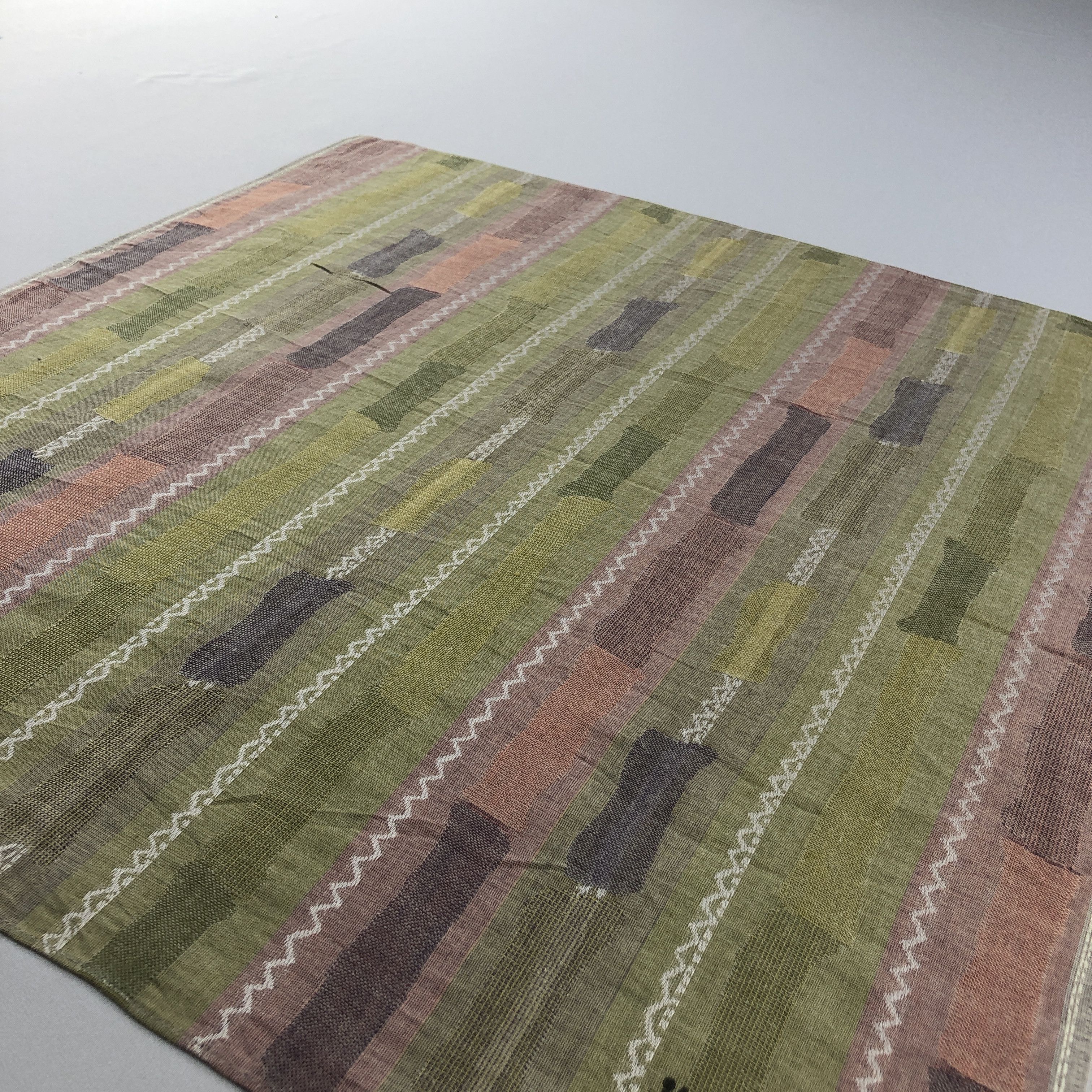 Issey Miyake × Vintage Issey Miyake Handkerchief Geometric Print H2540 Size ONE SIZE - 2 Thumbnail
