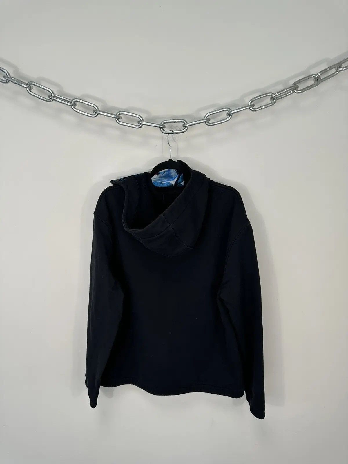 Kenzo Kenzo Half Zip Big Logo Black Luxury Hoodie Size US M / EU 48-50 / 2 - 10 Thumbnail
