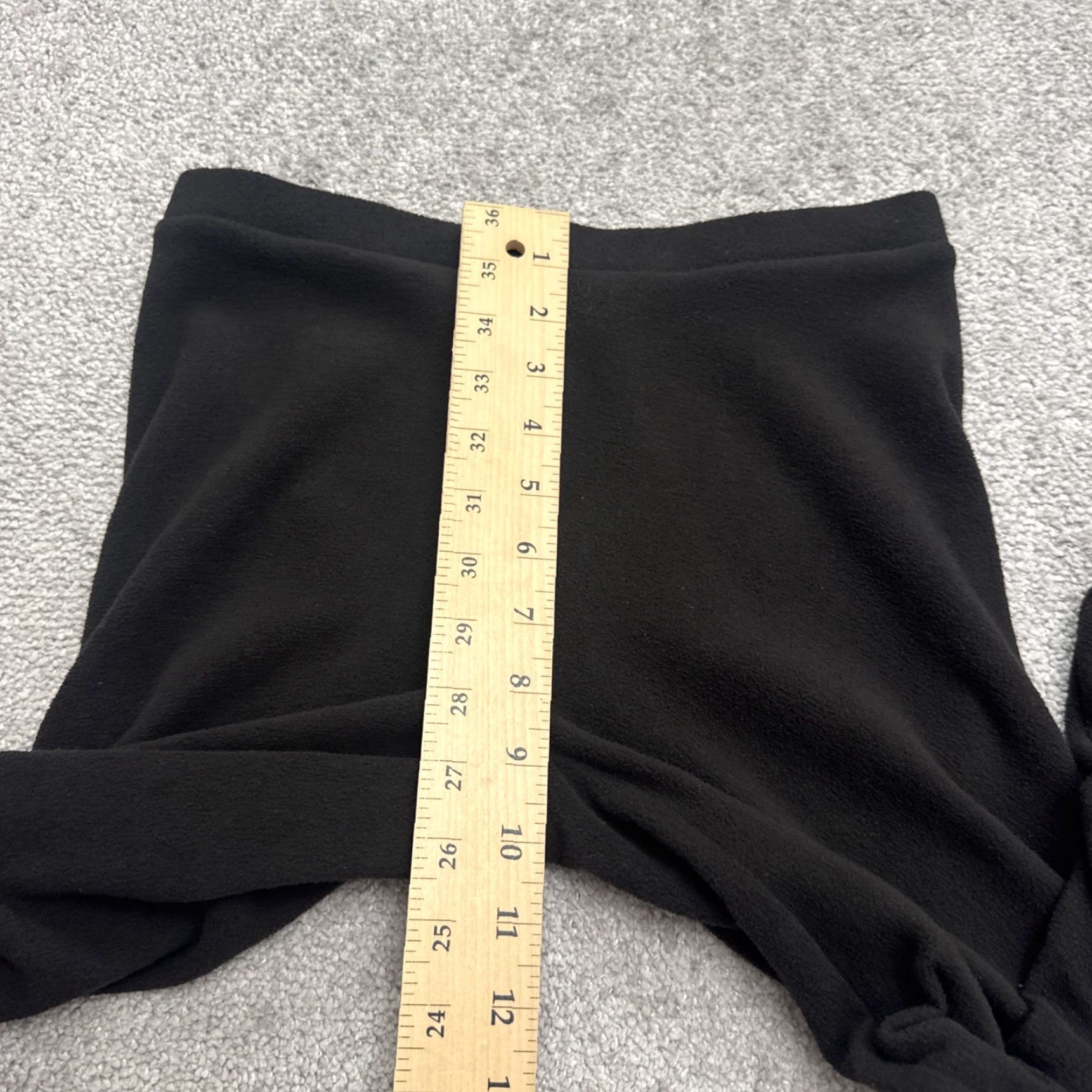 Vintage 32 Degrees Heat Pants Leggings Fleece Soft Plush Black Small Womens Casual NWT Size 28" / US 6 / IT 42 - 7 Thumbnail