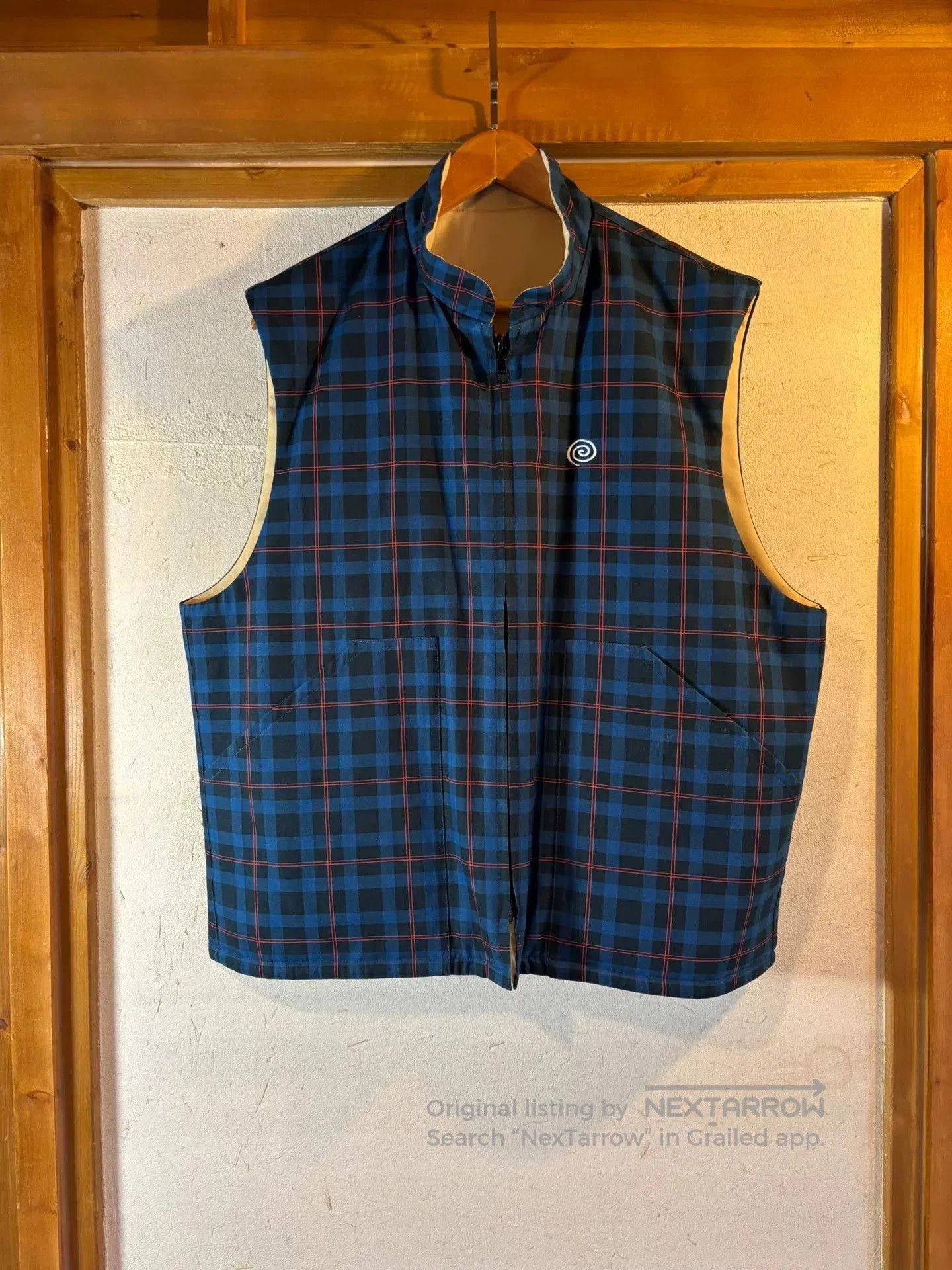 Sol Angeles Japan SOL Reversible Blue Vest. Size US XL / EU 56 / 4 - 1 Thumbnail