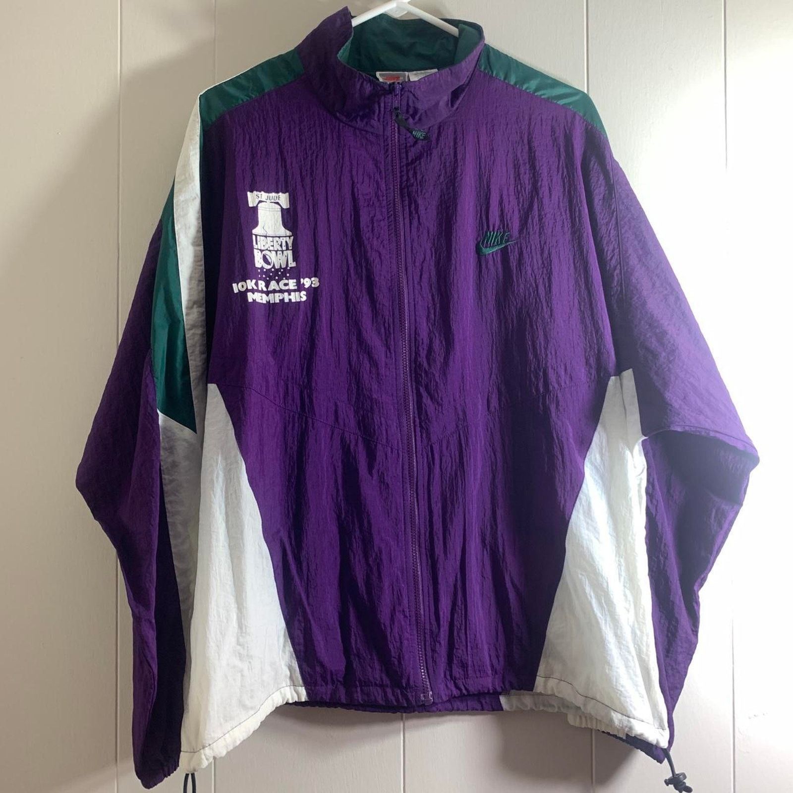 Nike vintage 1993 MEMPHIS ST JUDE CHILDREN’S HOSPITAL windbreaker Size US L / EU 52-54 / 3 - 2 Thumbnail