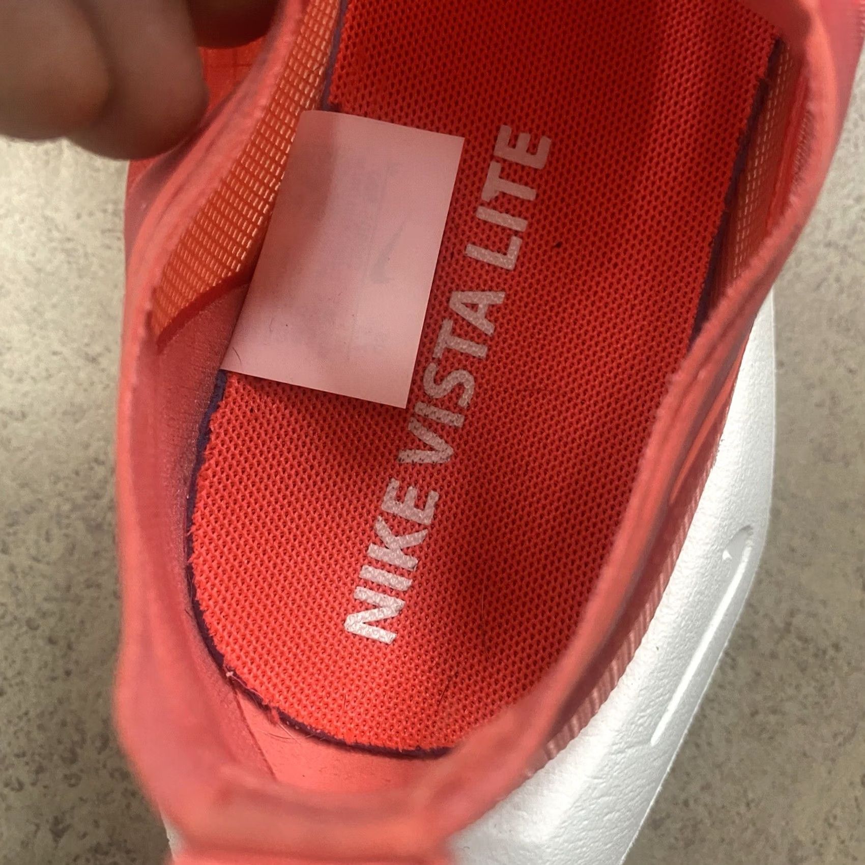 Nike Nike Vista Lite Sneaker Womens 7.5 Red Textile Athletic Magic Ember Size US 8 / IT 38 - 2 Thumbnail