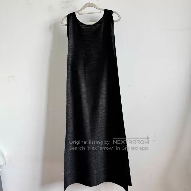 Issey Miyake Issey Miyake Black Dress Size XXL / US 16-18 / IT 52-54 - 2 Thumbnail