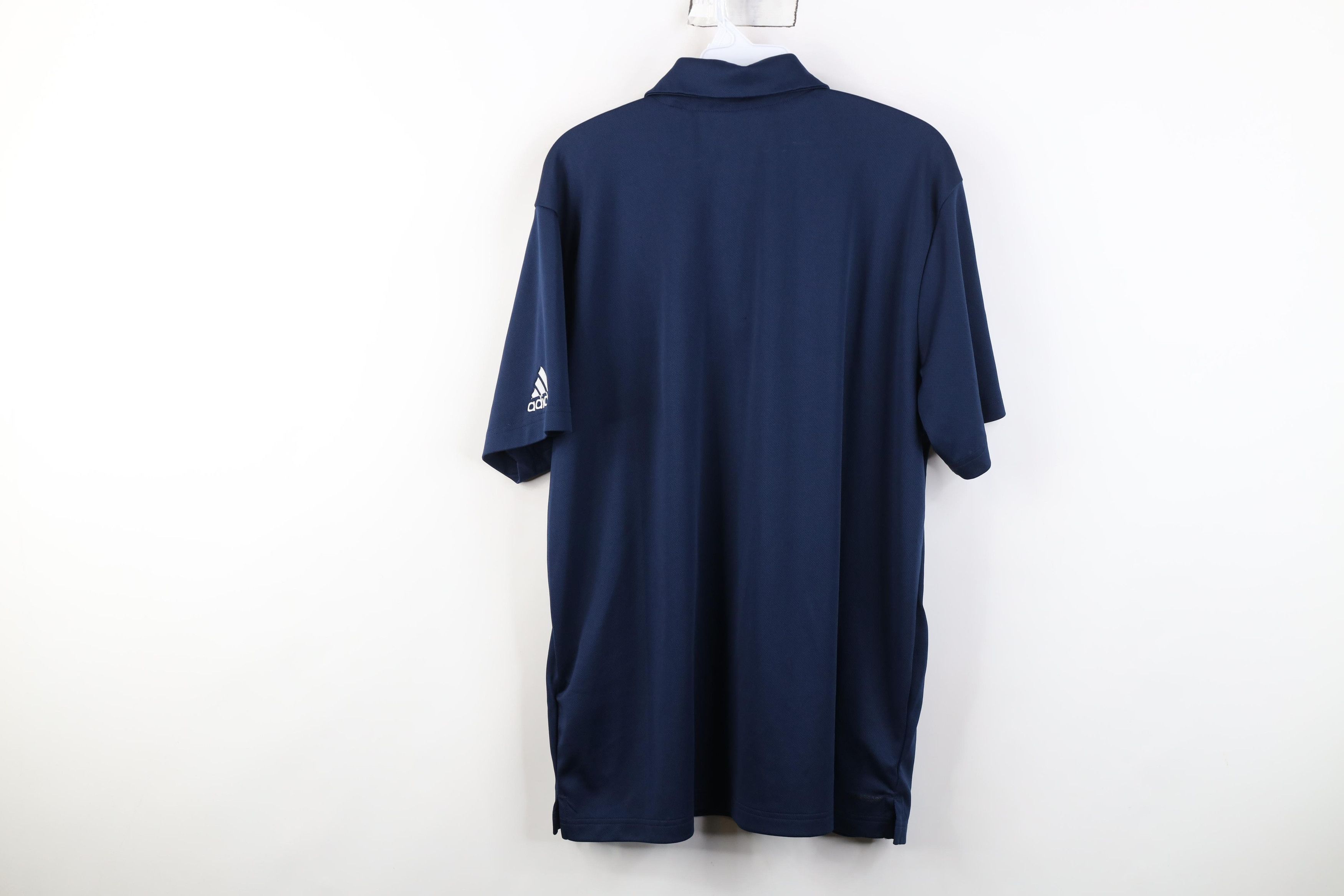 Adidas Adidas University of Akron Baseball Golf Polo Shirt Blue Size US XL / EU 56 / 4 - 15 Thumbnail