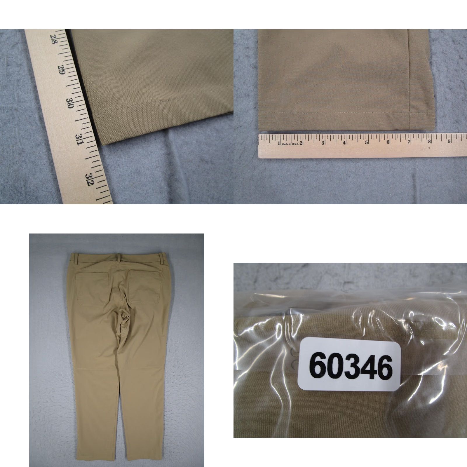 Lululemon Lululemon Pants Mens 36 Khaki Tan ABC 5 Pocket Golf Athletic Stretch Chino Size US 36 / EU 52 - 8 Thumbnail