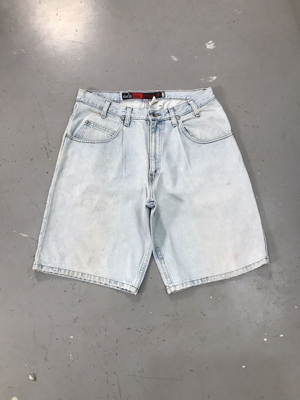 Levi's Vintage Levi’s Strauss & co silver tab denim short Size US 33 - 1 Thumbnail
